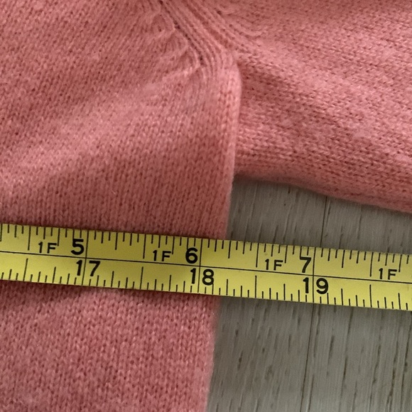 Sparrow‎ Large Pink Cashmere Lightweight Sweater  size M pullover soft - Picture 9 of 11